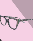 PRIMS Eyewear | NALA-Montura en Acetato Eye Cat Grande con Anti-Blue Light