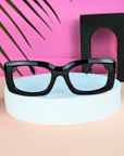 PRIMS Eyewear | GLOW III-Montura Rectangular en Acetato Moderna y Chic con Anti-Blue Light