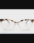 PRIMS Eyewear | ELORA- Montura en Acetato Semi Eye Cat con Anti-Blue Light